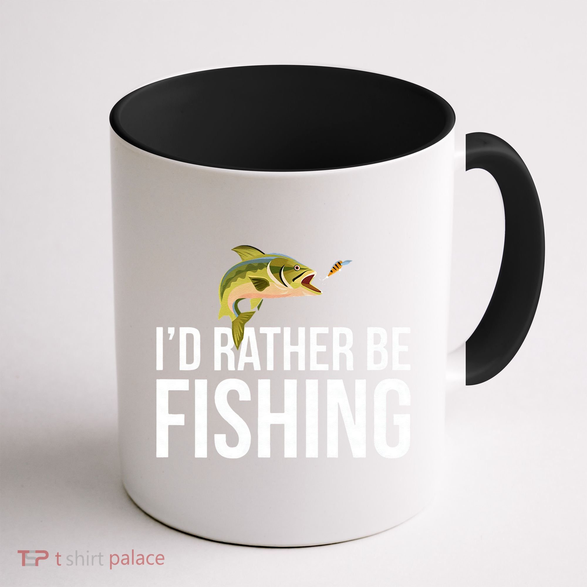 Id Rather Be Fishing Coffee Mug