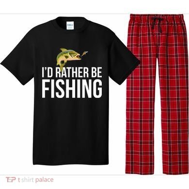 Id Rather Be Fishing Pajama Set
