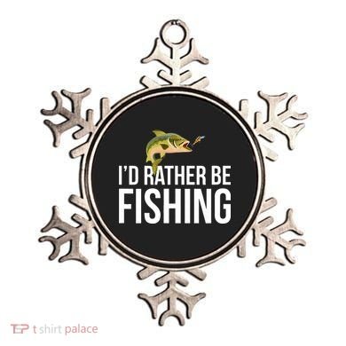 Id Rather Be Fishing Ornament