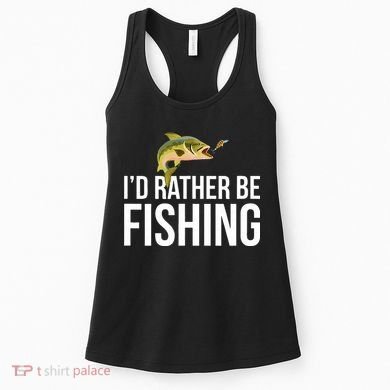 Id Rather Be Fishing Women's Tank Top