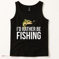 Id Rather Be Fishing Tank Top thumb 2