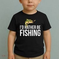 Id Rather Be Fishing Toddler T-Shirt thumb 2