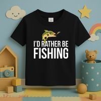 Id Rather Be Fishing Toddler T-Shirt thumb 3