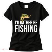 Id Rather Be Fishing Women's T-Shirt thumb 0