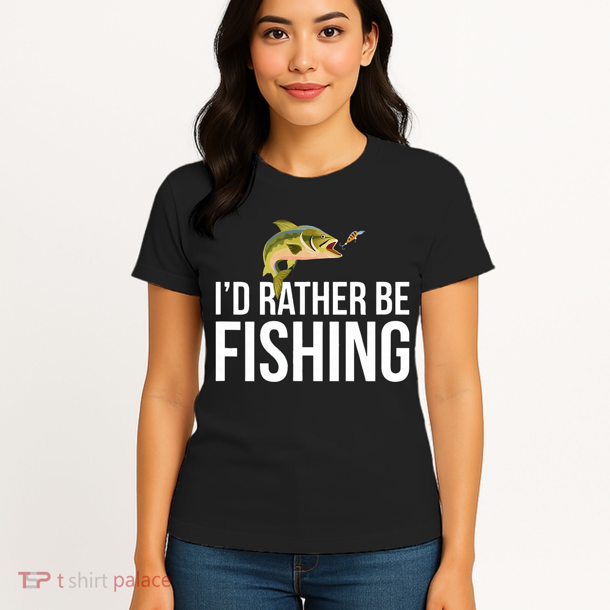 Id Rather Be Fishing Women's T-Shirt