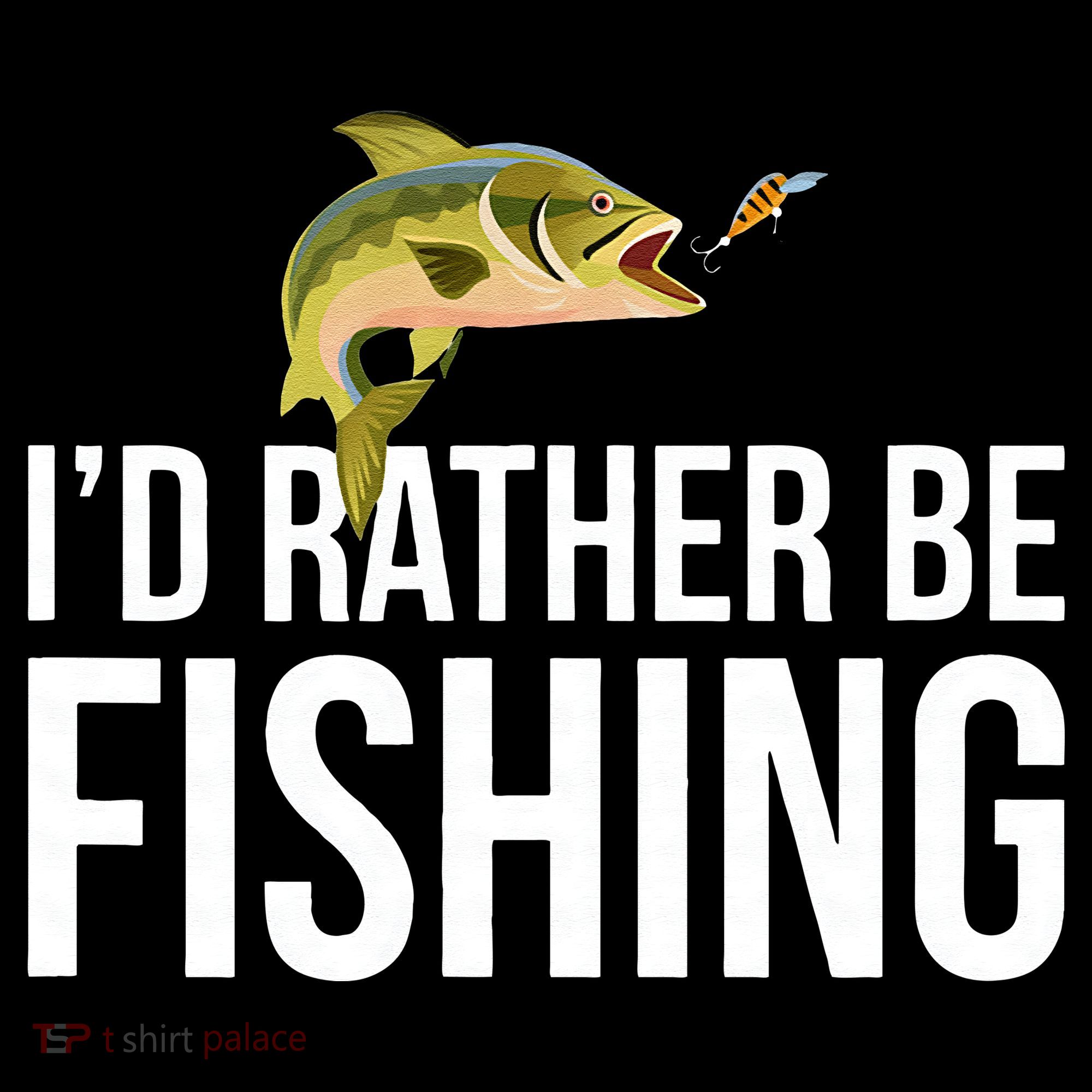 Id Rather Be Fishing Kids Hoodie