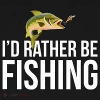 Id Rather Be Fishing Kids Long Sleeve Shirt thumb 2