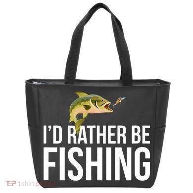 Id Rather Be Fishing Tote Bag