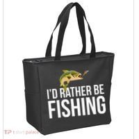 Id Rather Be Fishing Tote Bag thumb 2