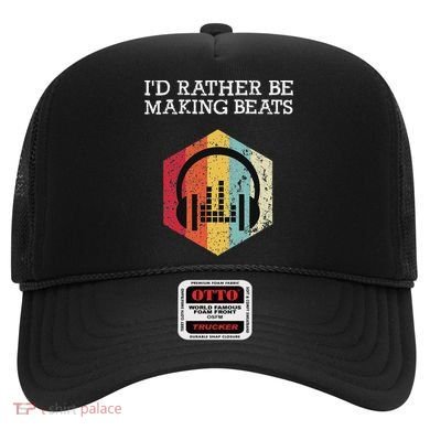 ID Rather Be Making Beats Beat Makers Music Producer Hat