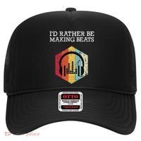 ID Rather Be Making Beats Beat Makers Music Producer Hat thumb 0