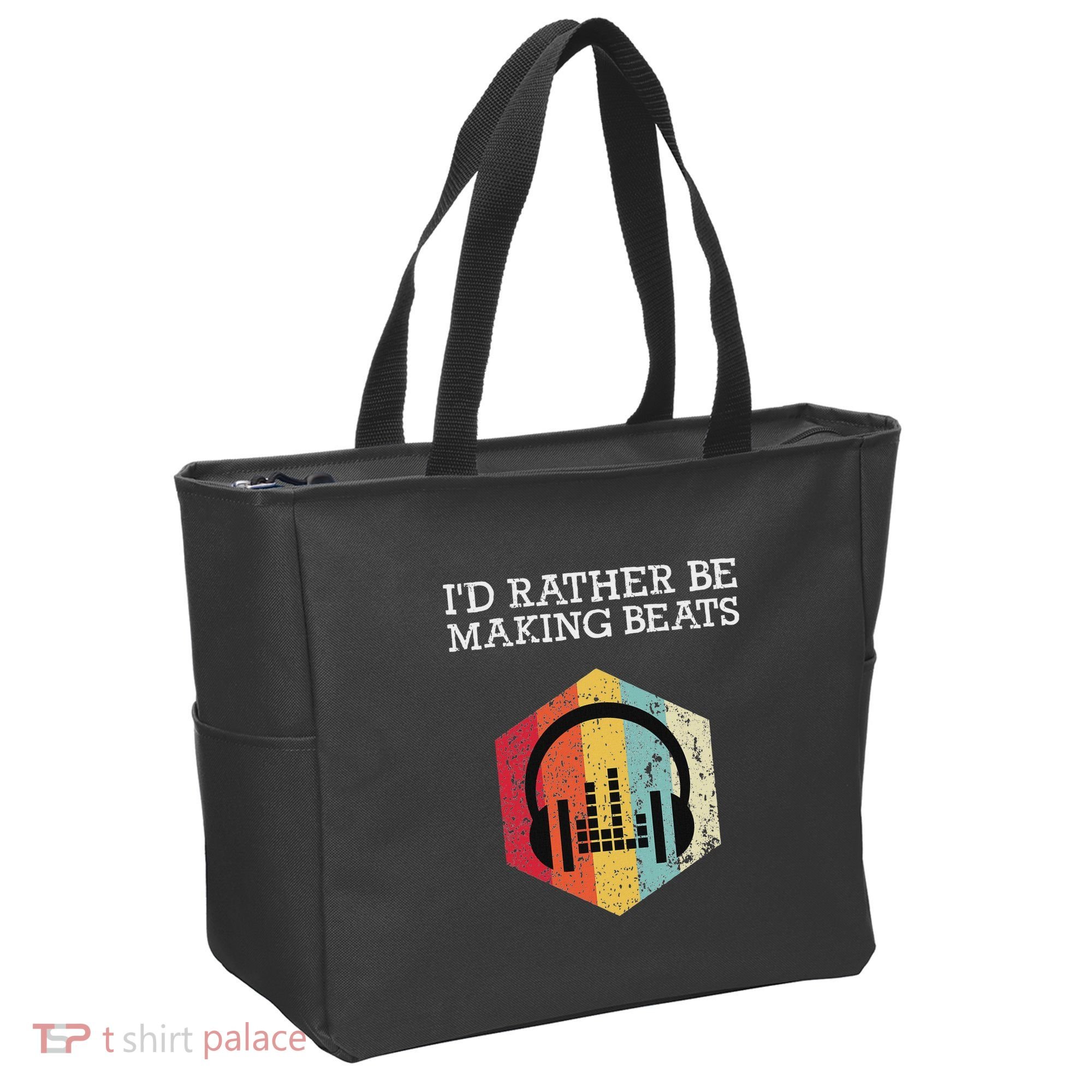 ID Rather Be Making Beats Beat Makers Music Producer Tote Bag