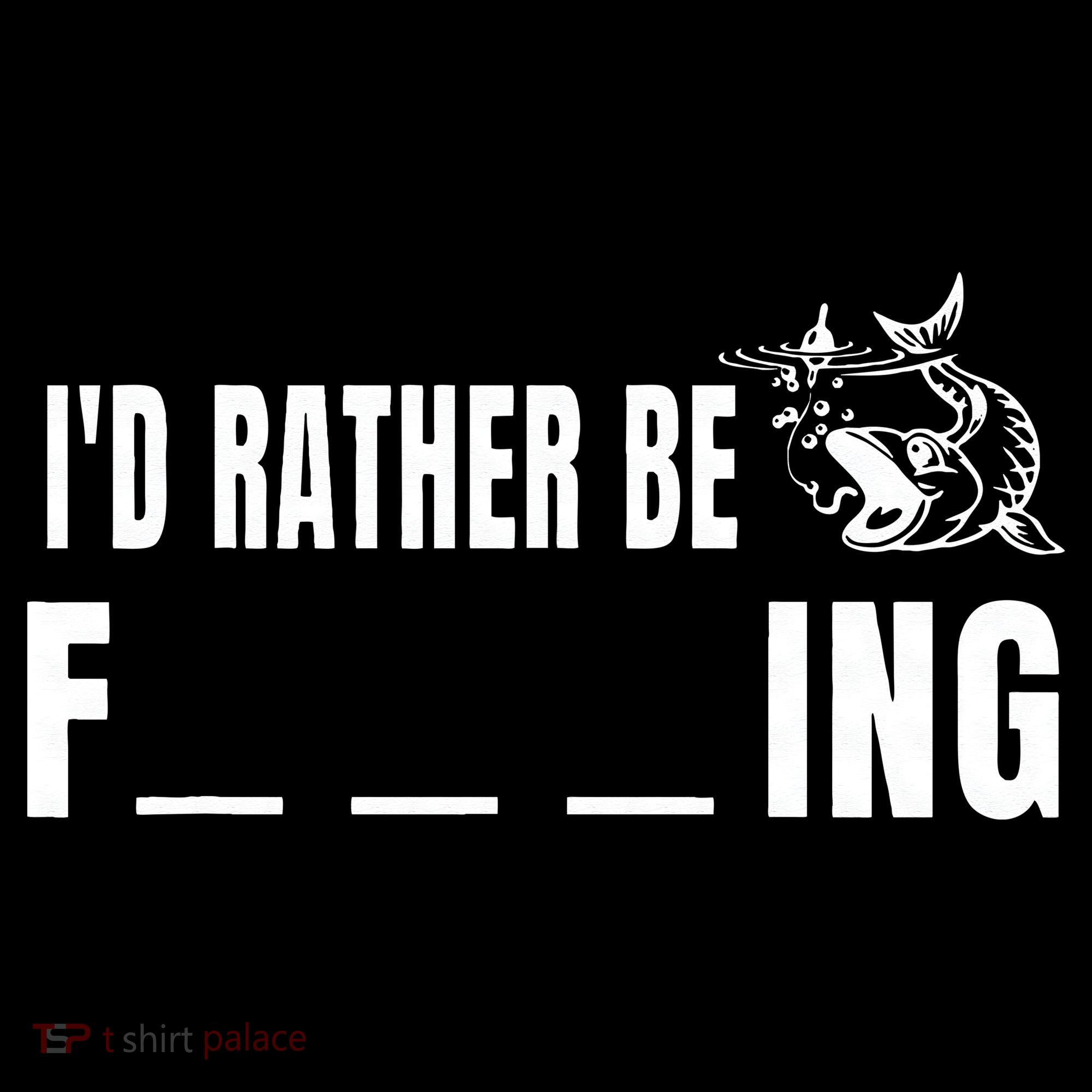 Id Rather Be Fishing Funny Fishing Coffee Mug