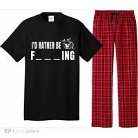 Id Rather Be Fishing Funny Fishing Pajama Set thumb 0