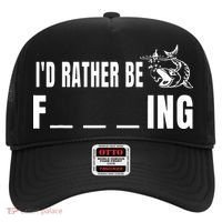 Id Rather Be Fishing Funny Fishing Hat thumb 0