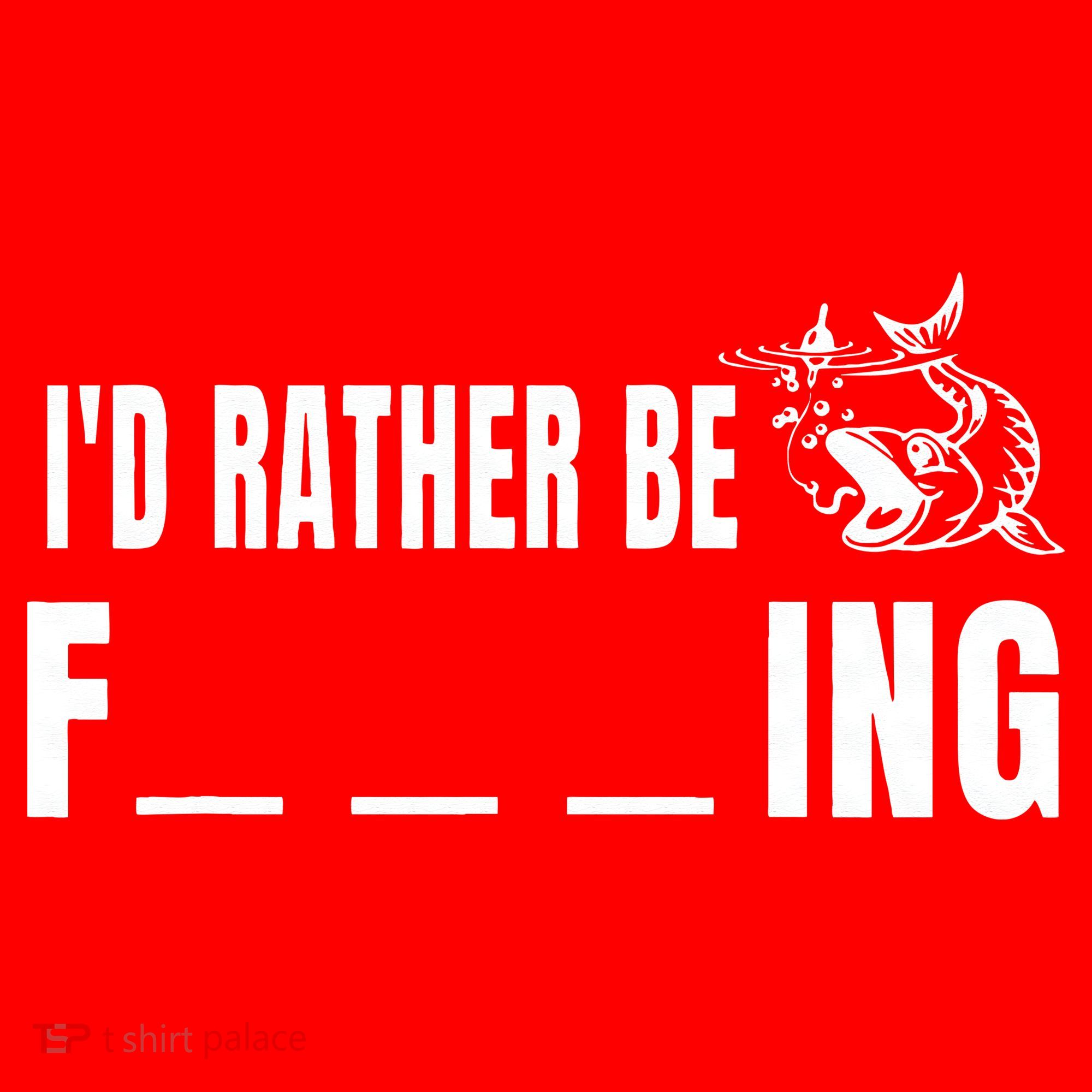 Id Rather Be Fishing Funny Fishing Santa Hat