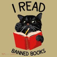 I Read Banned Books Black Cat Reader Librarian Freadom Women (1) Hoodie thumb 7