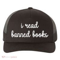 I Read Banned Books Joy Behar Yupoong Adult 5-Panel Trucker Hat thumb 0