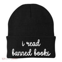 I Read Banned Books Joy Behar Beanie thumb 0