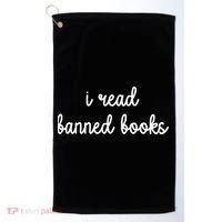 I Read Banned Books Joy Behar Golf Towel thumb 0