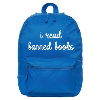 I Read Banned Books Joy Behar 16 in Basic Backpack