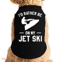 Id Rather Be On My Jet Ski Jet Skiing Gift Doggie Tank thumb 0
