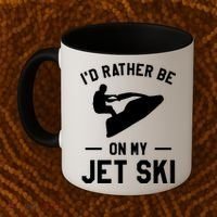 Id Rather Be On My Jet Ski Jet Skiing Gift Coffee Mug thumb 2