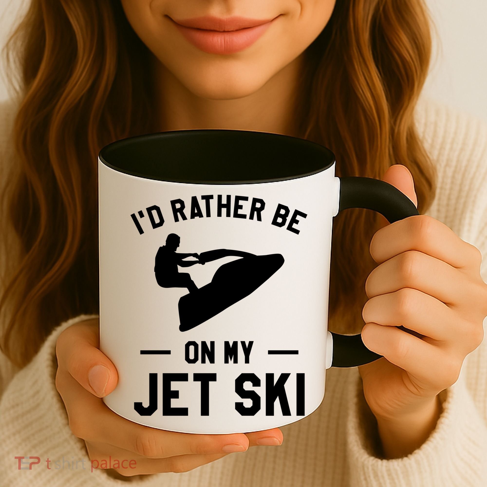 Id Rather Be On My Jet Ski Jet Skiing Gift Coffee Mug