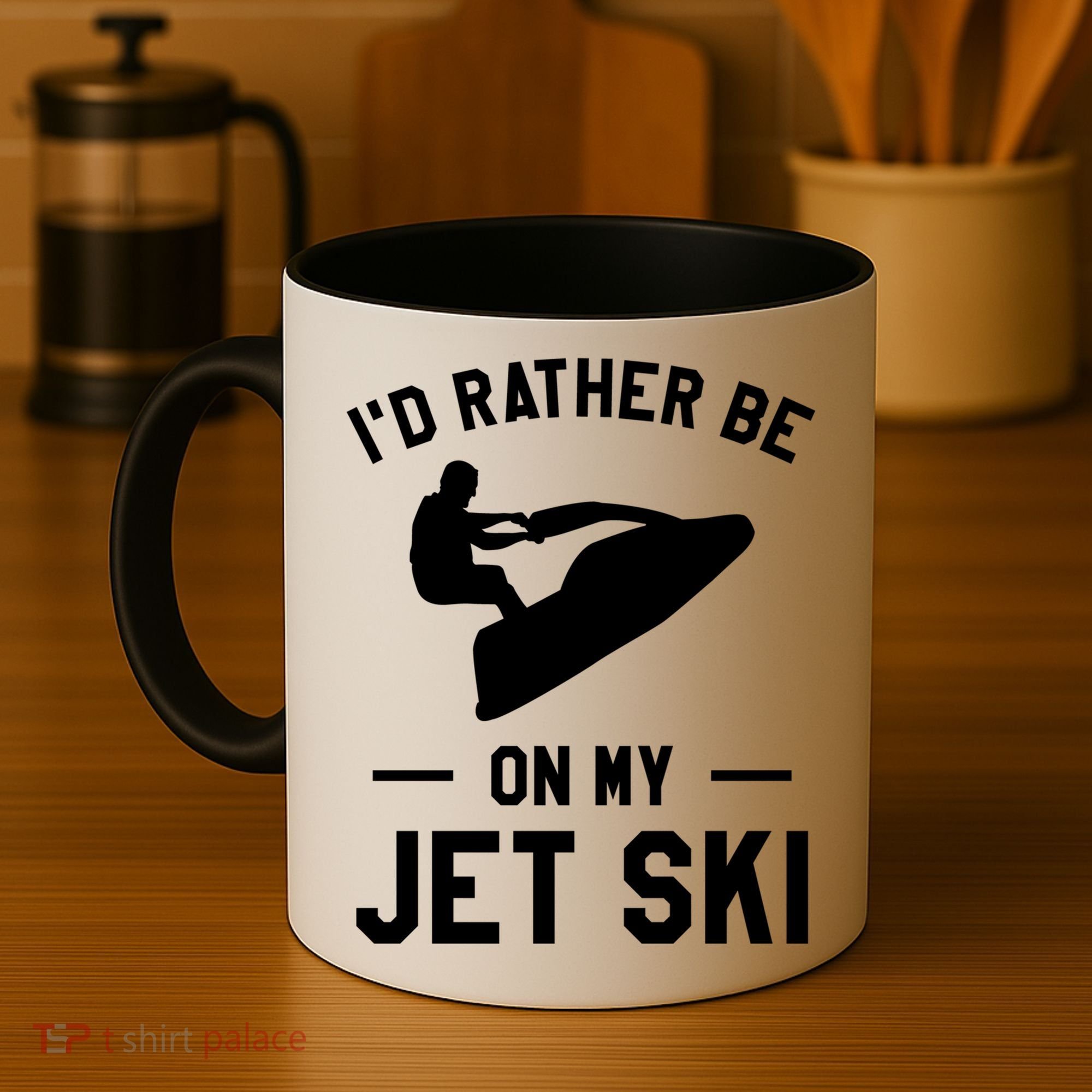 Id Rather Be On My Jet Ski Jet Skiing Gift Coffee Mug