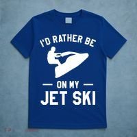 Id Rather Be On My Jet Ski Jet Skiing Gift T-Shirt thumb 5