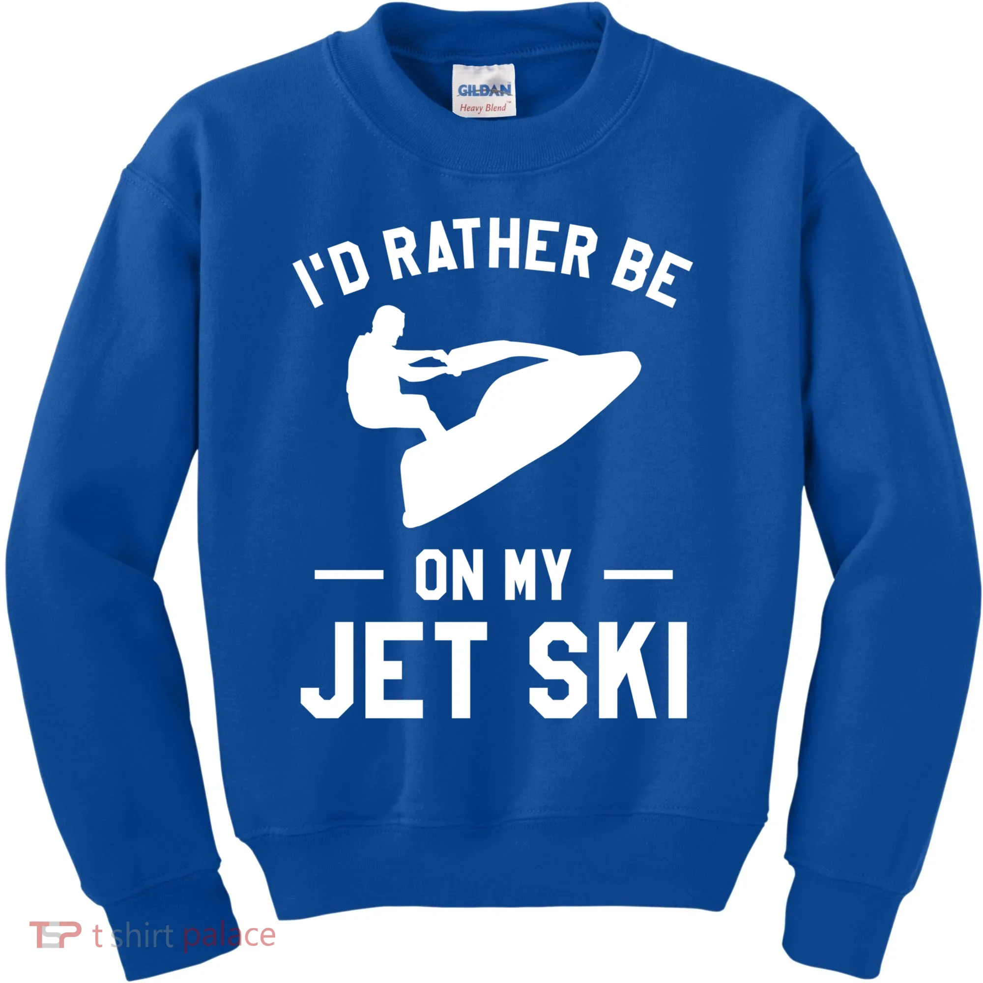 Id Rather Be On My Jet Ski Jet Skiing Gift Kids Sweatshirt