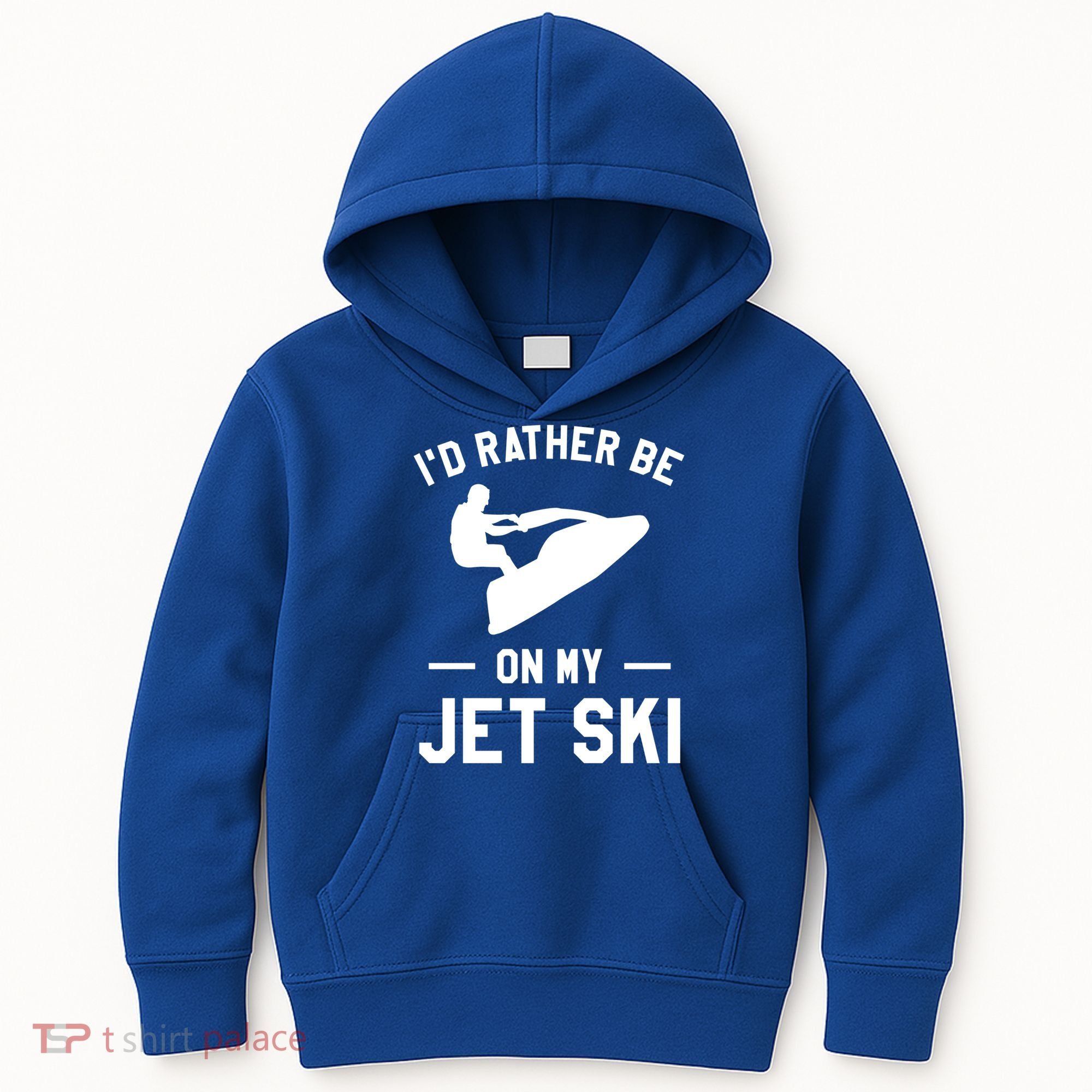 Id Rather Be On My Jet Ski Jet Skiing Gift Kids Hoodie