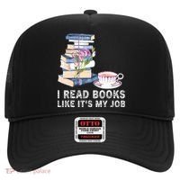 I Read Books Like Its My Job School Librarian Hat thumb 0