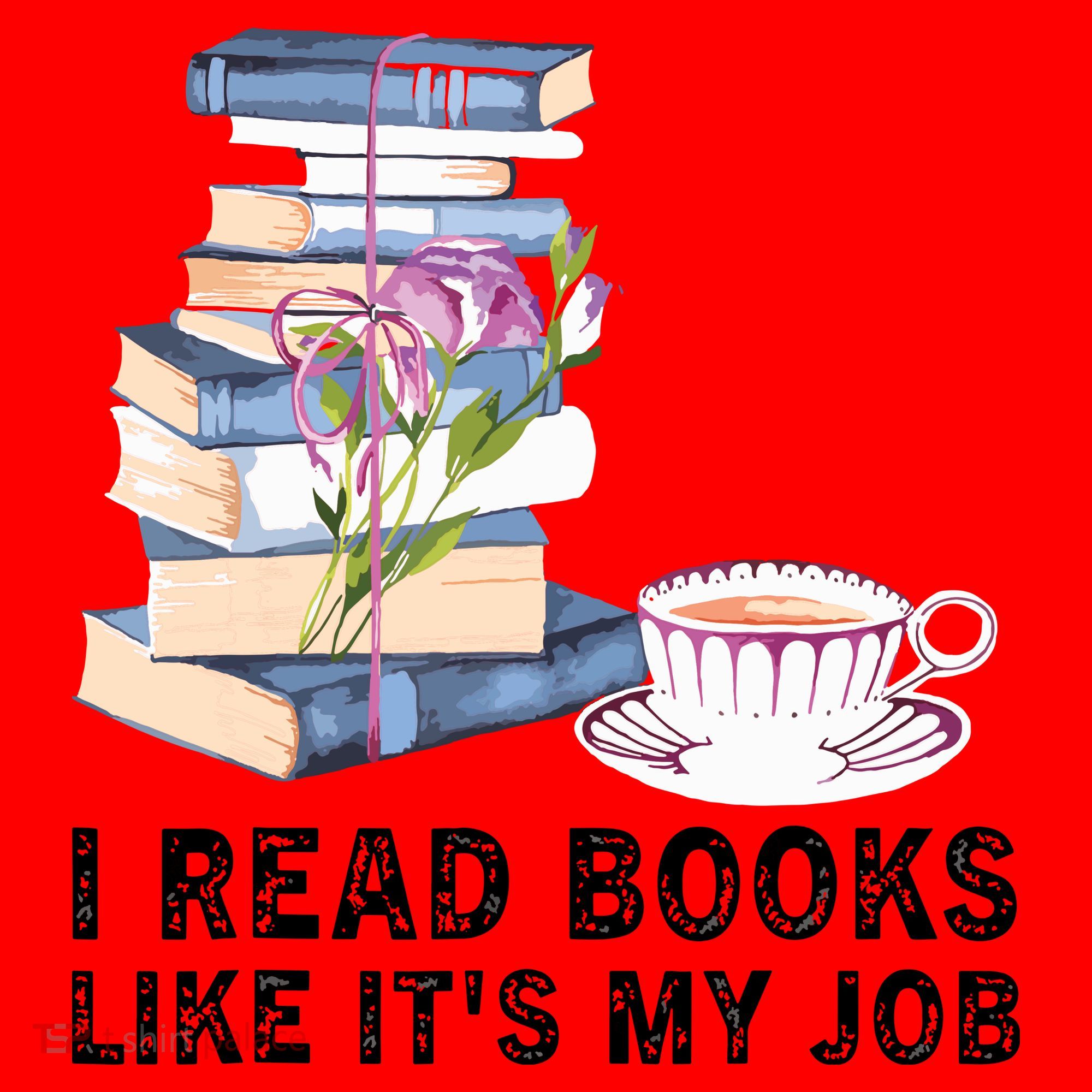 I Read Books Like Its My Job School Librarian Santa Hat