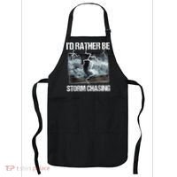I'd Rather Be Storm Chasing Funny Gift Tornado Chaser Meteorology Apron thumb 0