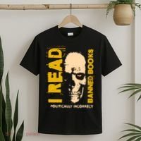 I Read Banned Books Politically Incorrect Anti Censorship T-Shirt thumb 2