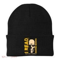 I Read Banned Books Politically Incorrect Anti Censorship Beanie thumb 0