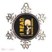 I Read Banned Books Politically Incorrect Anti Censorship Ornament thumb 0