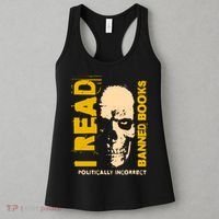 I Read Banned Books Politically Incorrect Anti Censorship Women's Tank Top thumb 3