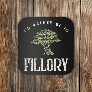 ID Rather Be In Fillory The Magicians Coaster