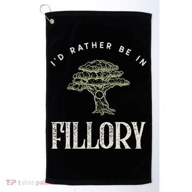 ID Rather Be In Fillory The Magicians Golf Towel