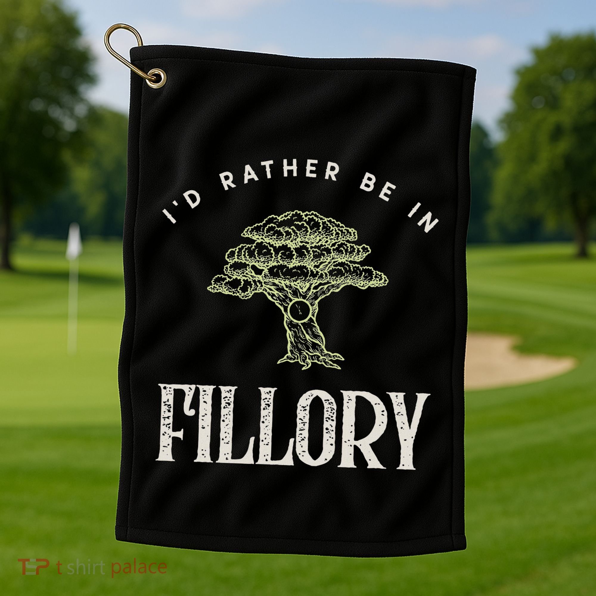 ID Rather Be In Fillory The Magicians Golf Towel