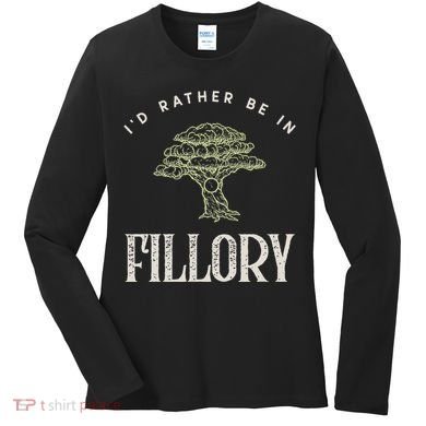 ID Rather Be In Fillory The Magicians Women's Long Sleeve Shirt