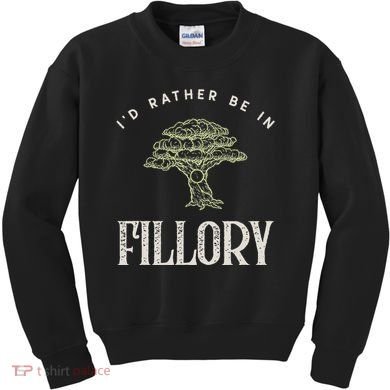 ID Rather Be In Fillory The Magicians Kids Sweatshirt