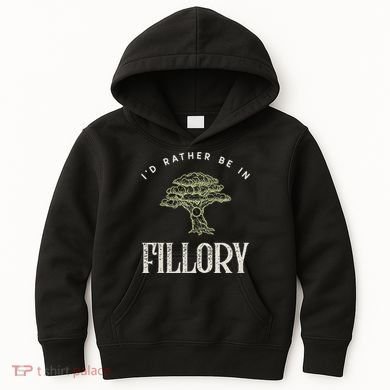 ID Rather Be In Fillory The Magicians Kids Hoodie
