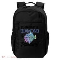 I'd Rather Be Diamond Painting Gift Painter Artist Gift Backpack thumb 0