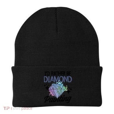 I'd Rather Be Diamond Painting Gift Painter Artist Gift Beanie