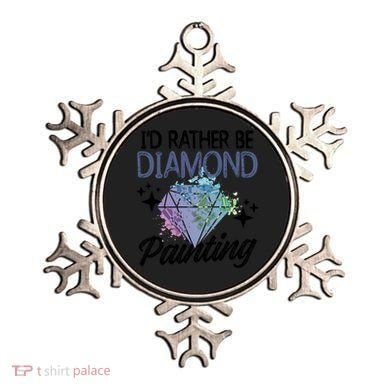 I'd Rather Be Diamond Painting Gift Painter Artist Gift Ornament