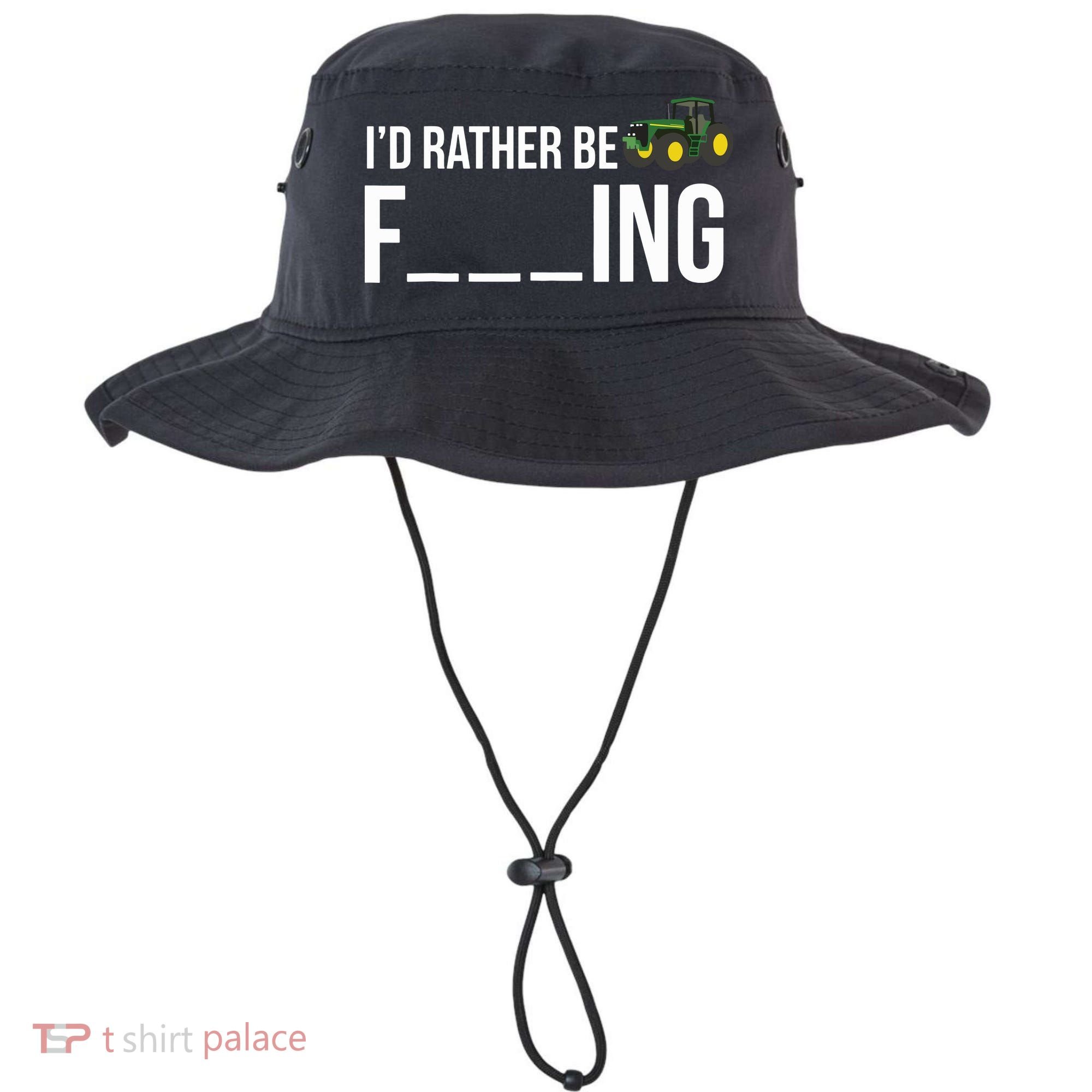 Id Rather Be Farming Funny Farmer Gift Bucket Hat