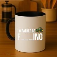 Id Rather Be Farming Funny Farmer Gift Coffee Mug thumb 4